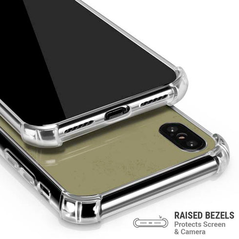 Military Strong iPhone XS Max Clear Case
